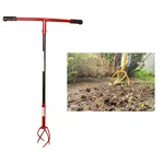 Mini Hand Cultivator 4 inches(10.16 cm) Diameter for Digging Holes